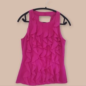 Trulli blouse in fuchsia, size small